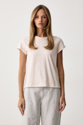 AllSaints  basic tričko dámské bavlněné ANNA