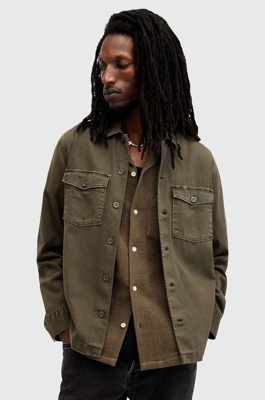 AllSaints  Bavlněná košile  SPOTTER LS SHIRT