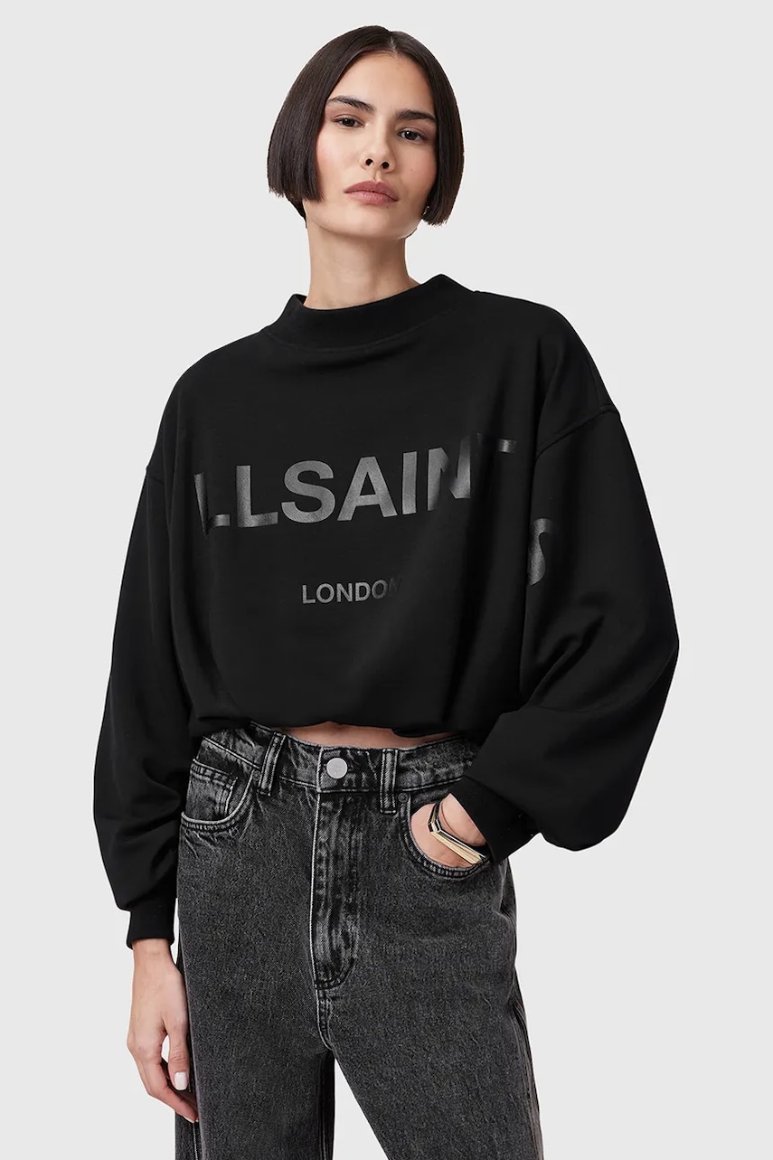AllSaints  Bavlněná mikina  BIGGY ASTER