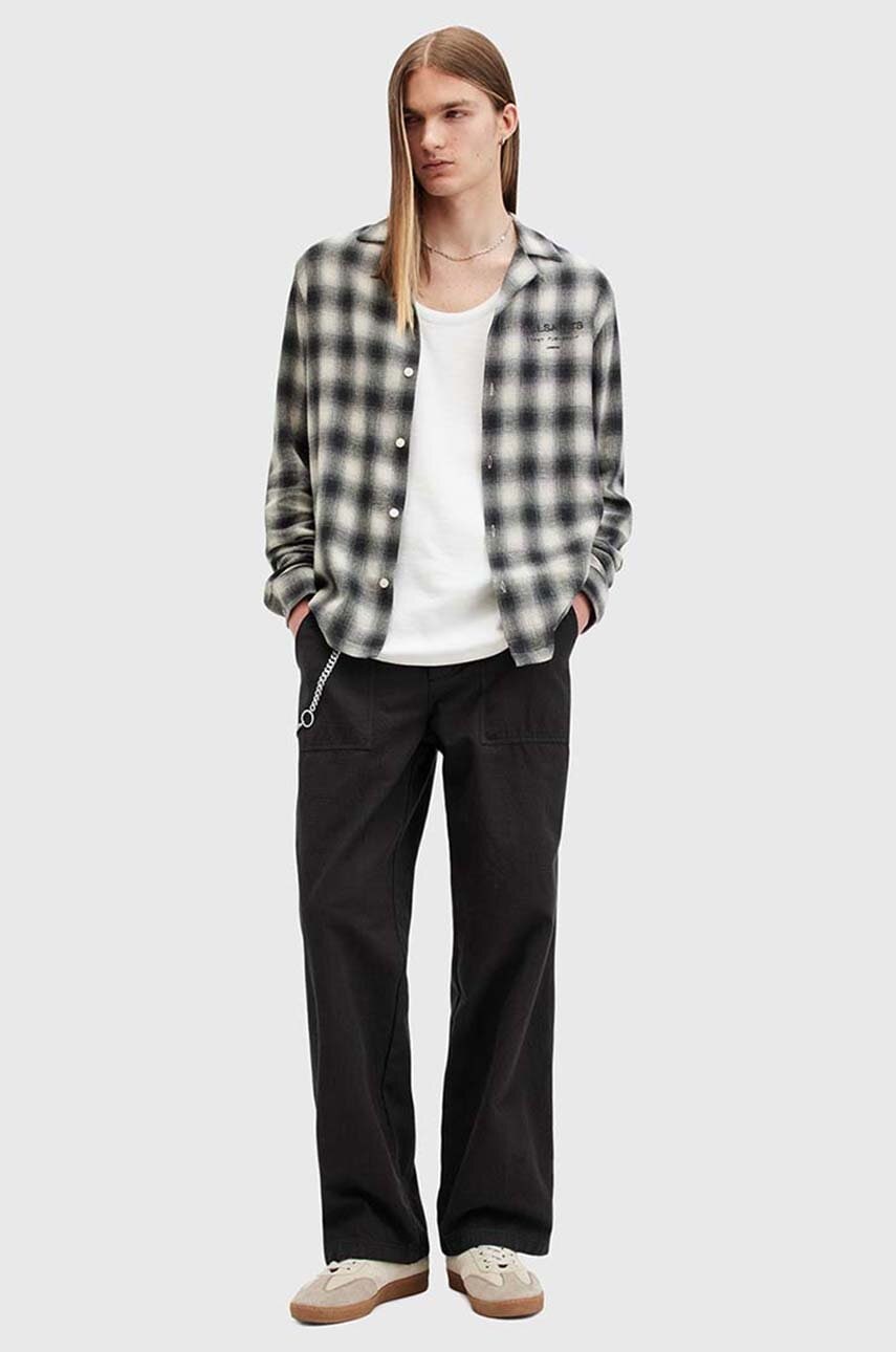 AllSaints  Bavlněné kalhoty  CREEK TROUSER