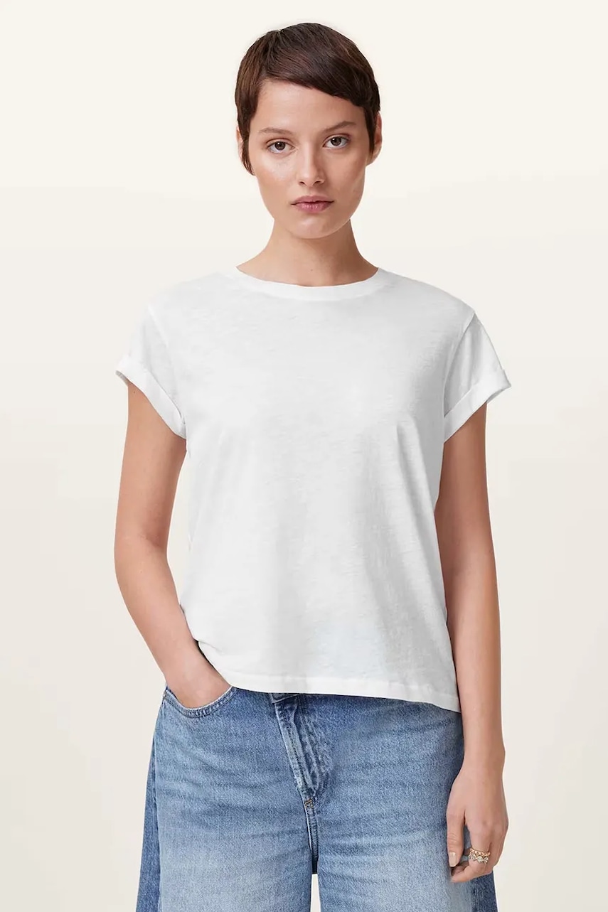 AllSaints  Bavlněné tričko  ANNA TEE