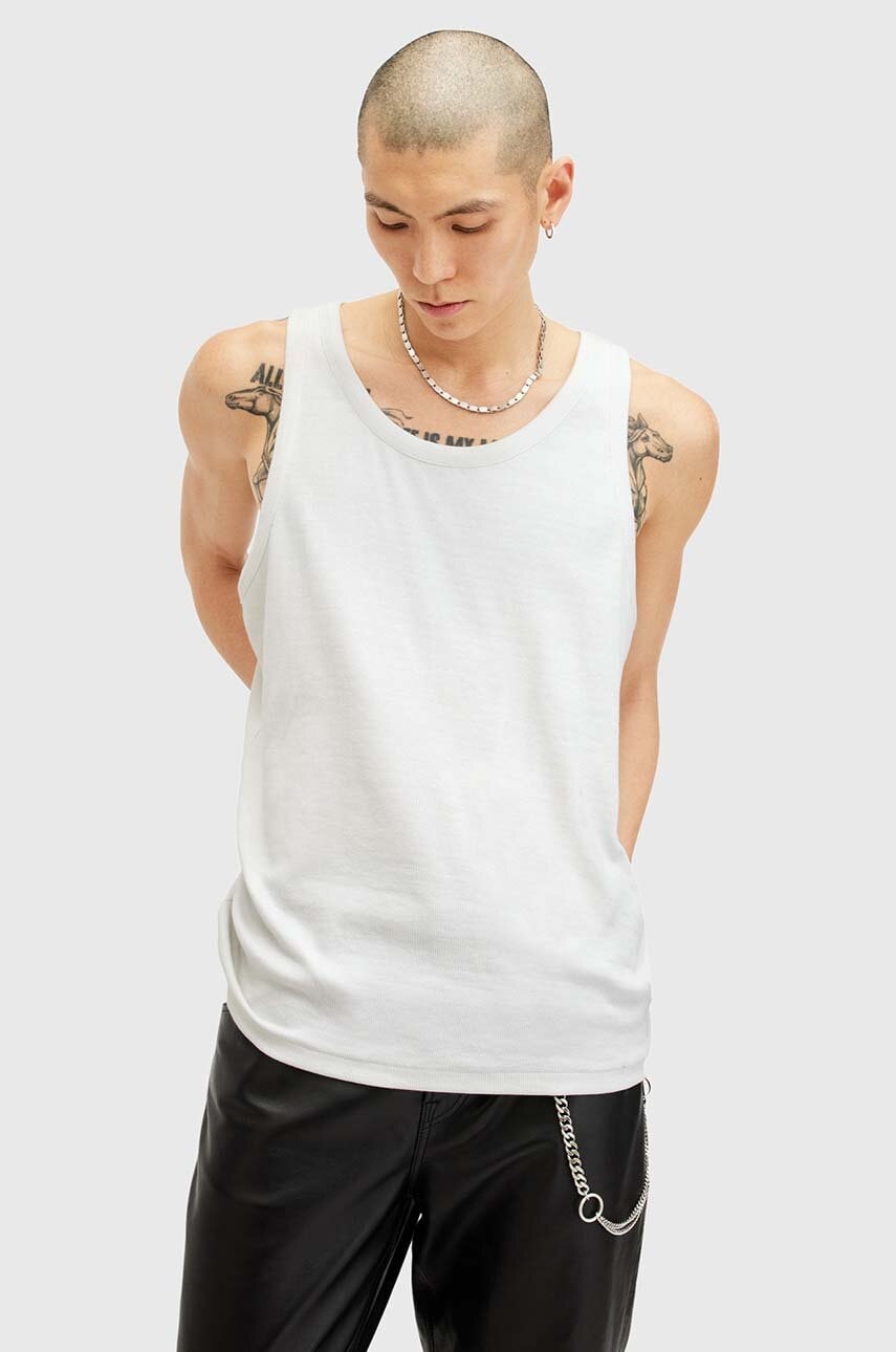 AllSaints  Bavlněný top  EDWARDS VEST