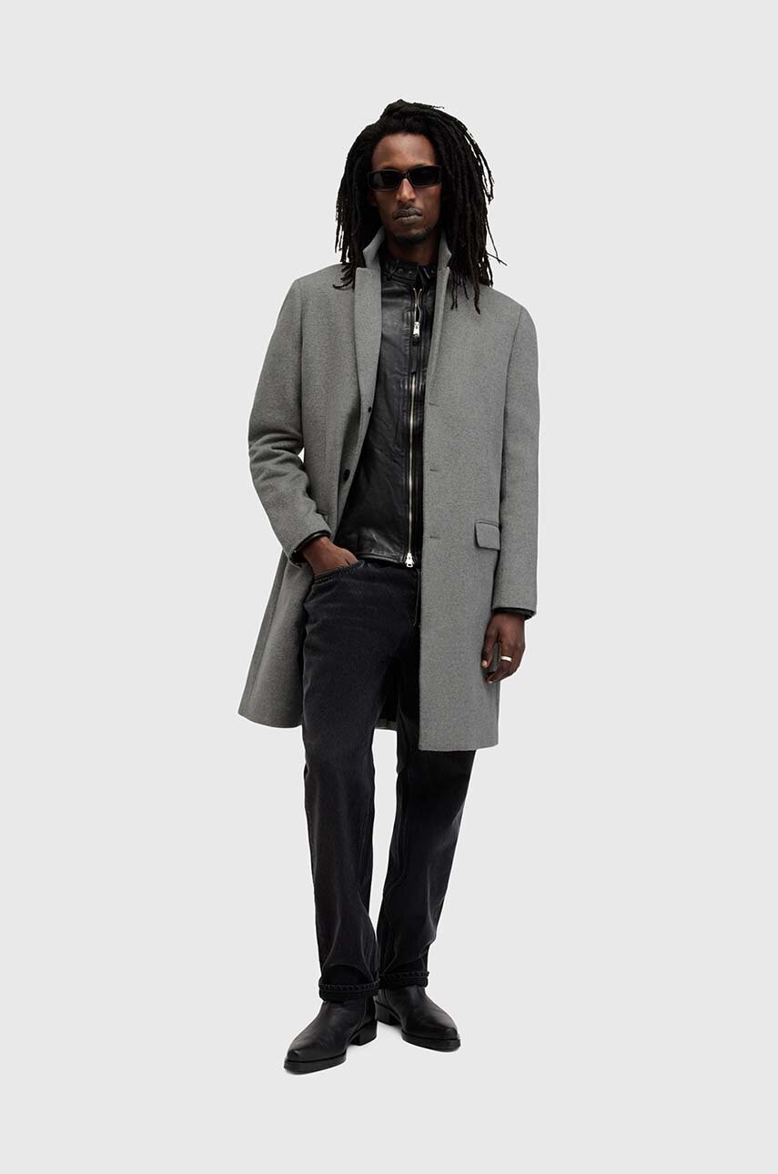 AllSaints  Kabát s příměsí vlny  HAL COAT