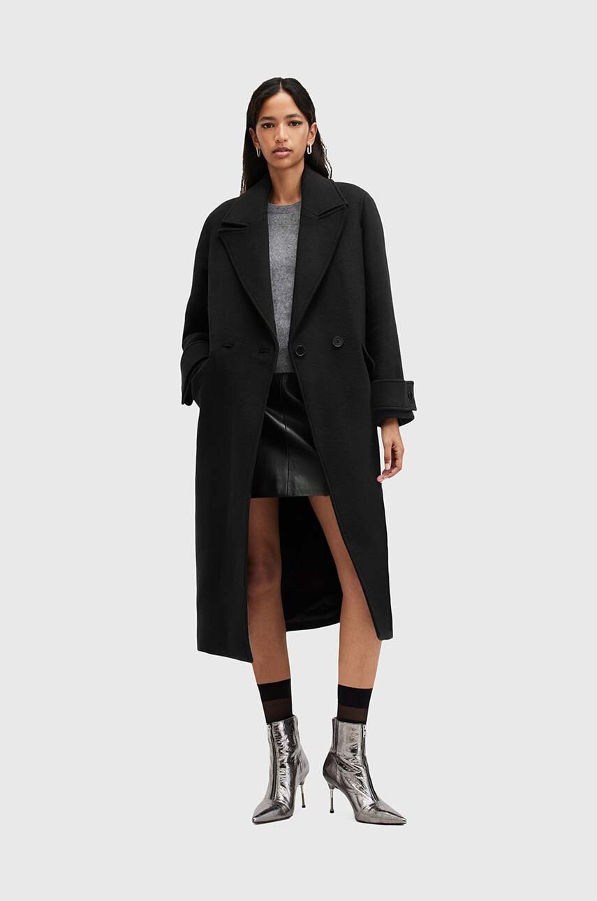 AllSaints  Kabát s příměsí vlny  MABEL COAT