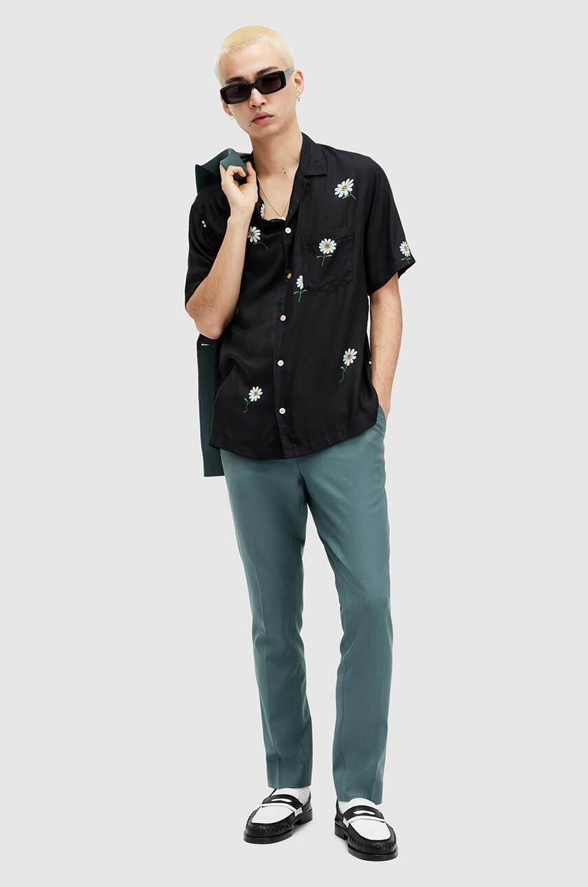 AllSaints  Kalhoty s vlnou  MOAD TROUSER