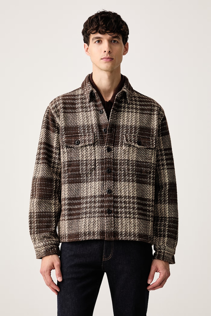 AllSaints  košile pánská bavlněná VALLE