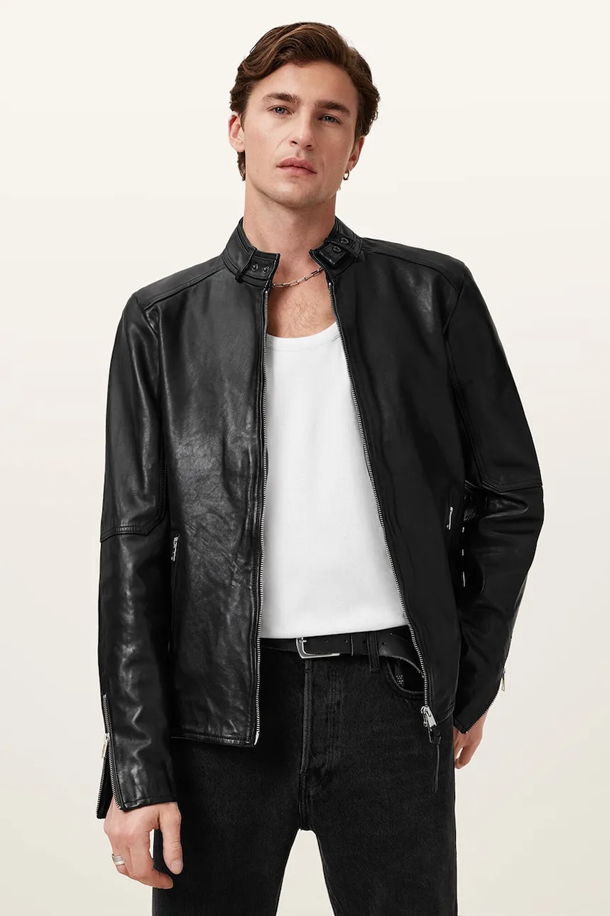 AllSaints  Kožená bunda  CORA