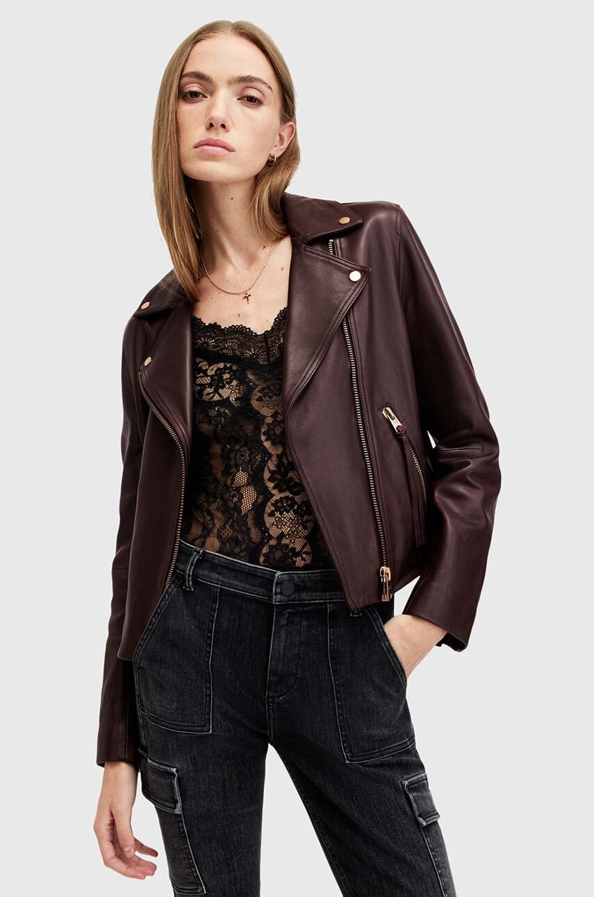 AllSaints  Kožená bunda  DALBY BIKER