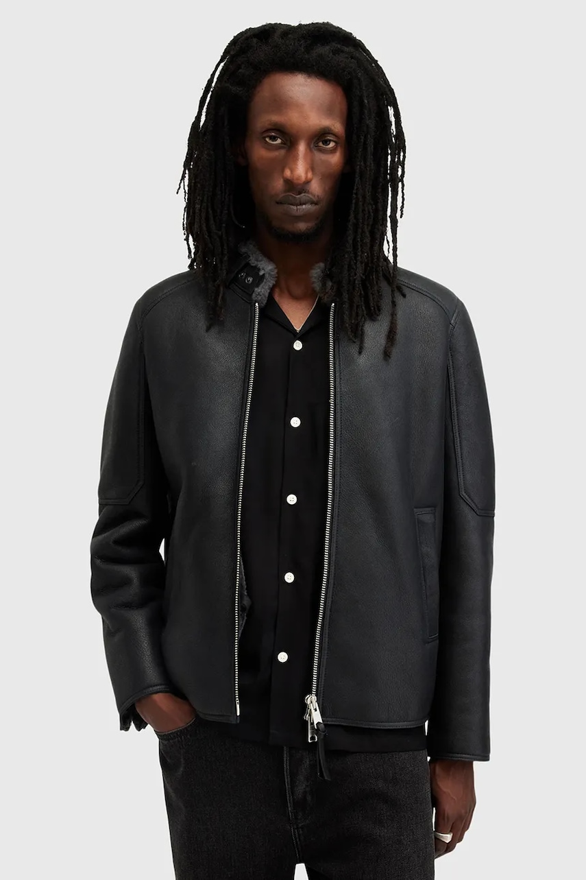 AllSaints  Kožená bunda  HAYWARD