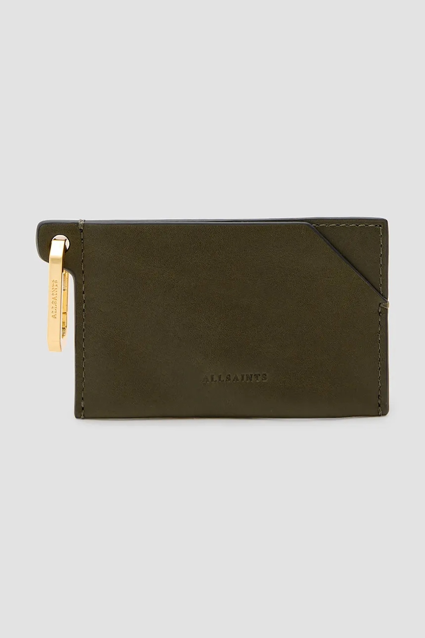 AllSaints  Kožené pouzdro na karty  HEX CARDHOLDER