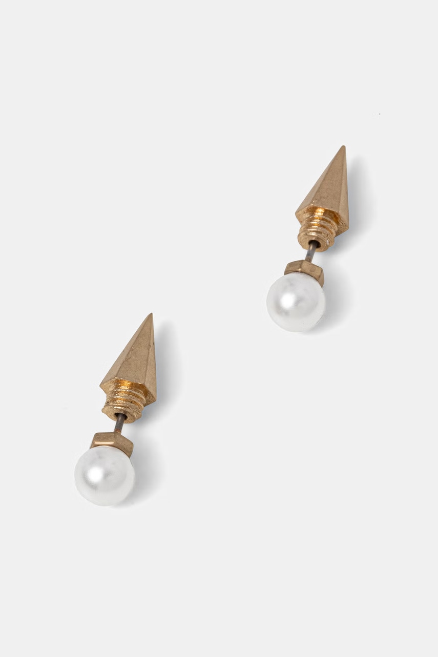 AllSaints náušnice dámské kovové