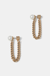 AllSaints náušnice dámské kovové