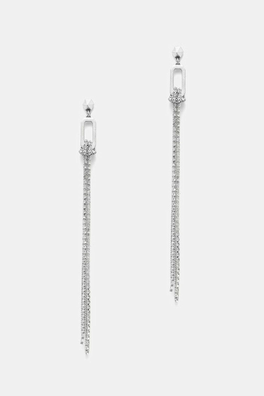 AllSaints náušnice dámské kovové