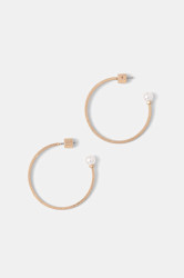 AllSaints náušnice dámské kovové