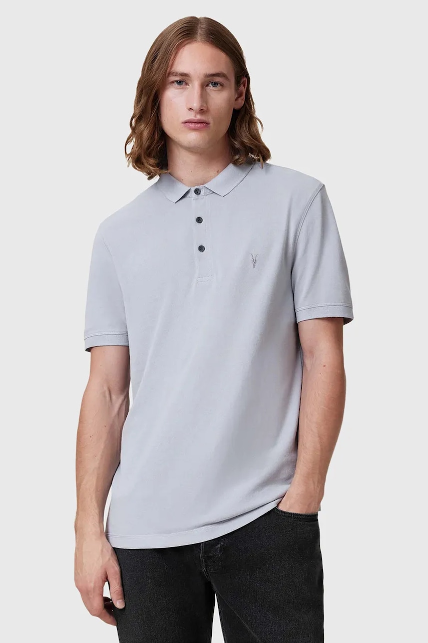 AllSaints  polo pánské bavlněné
