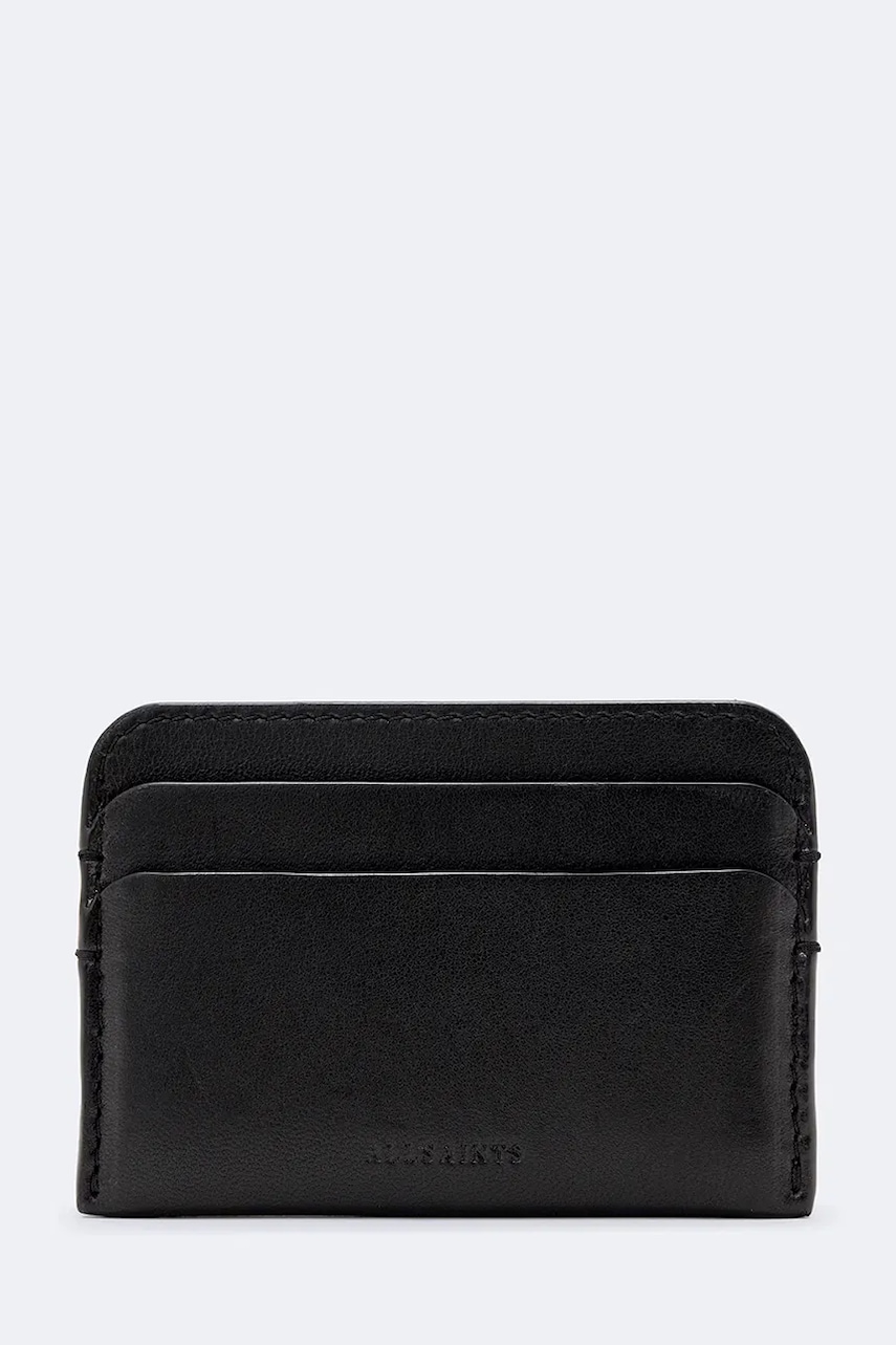AllSaints  pouzdro na karty kožené CLYMER CARDHOLDER