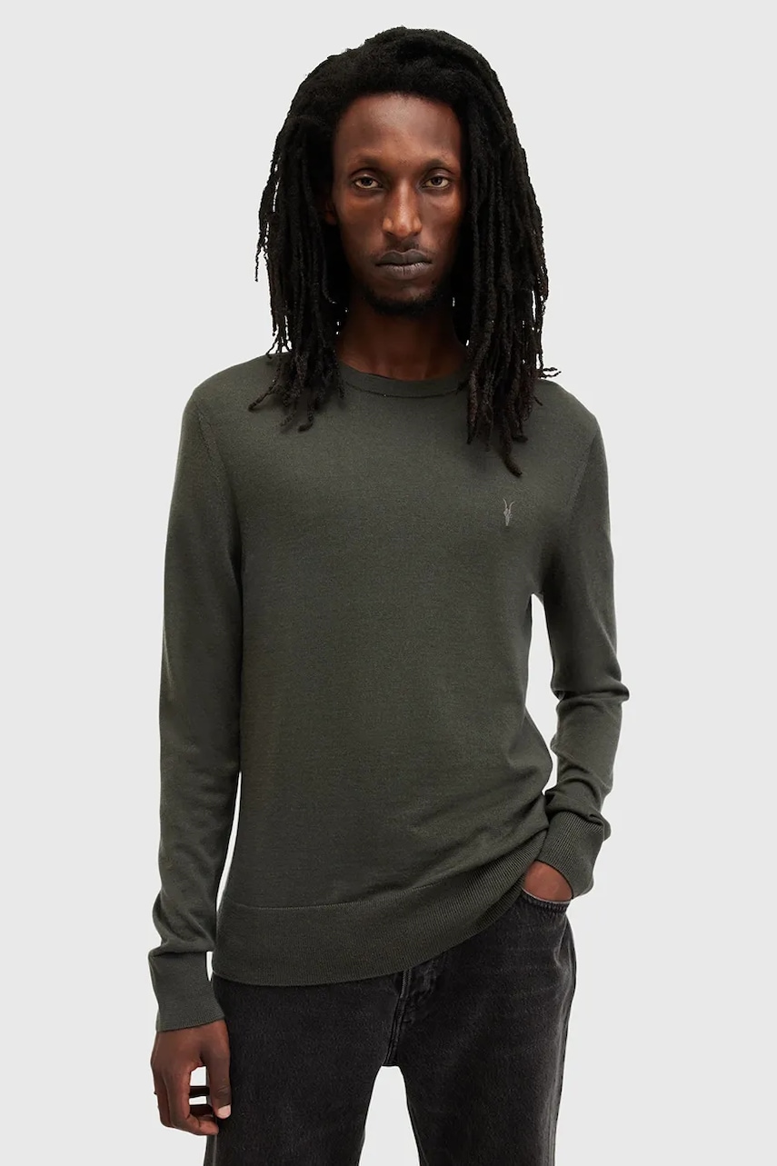 AllSaints  svetr pánský z merino vlny