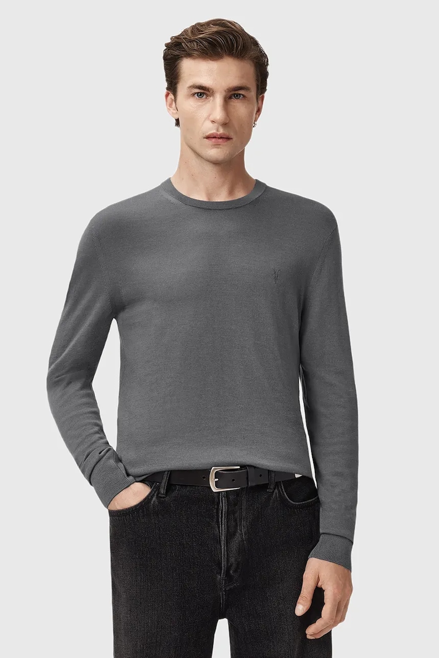 AllSaints  svetr pánský z merino vlny