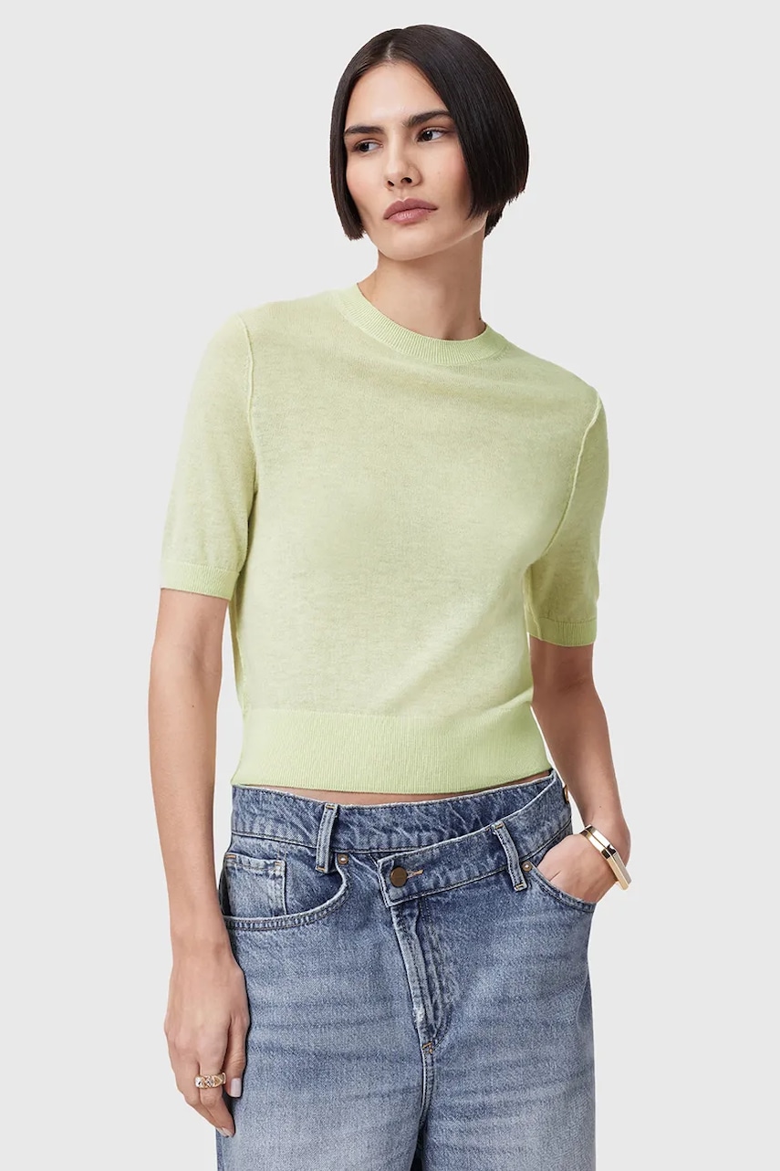 AllSaints  Vlněné tričko  ELSIE