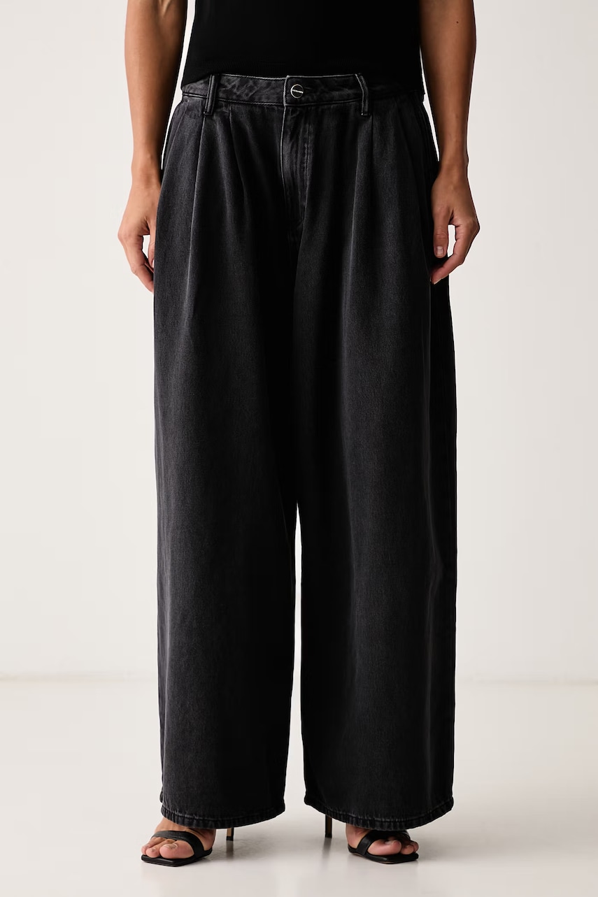 AllSaints  wide leg džíny dámské AXIS