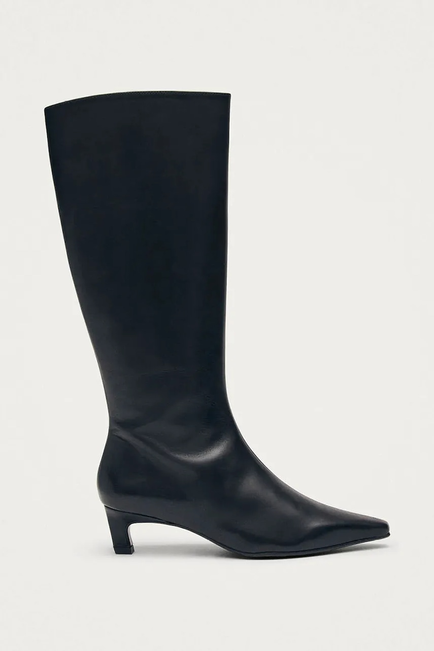 Alohas  kozačky nad kolena dámské kožené Gema