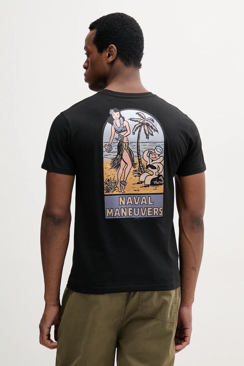 Alpha Industries  Bavlněné tričko  Naval T BP