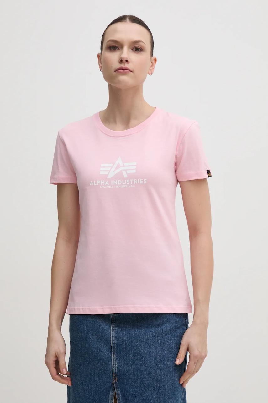 Alpha Industries  Bavlněné tričko  New Basic T Wmn