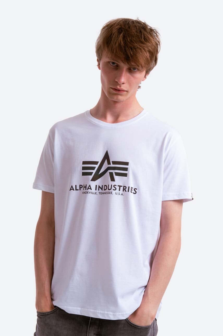 Alpha Industries  Bavlněné tričko  Rainbow Reflective