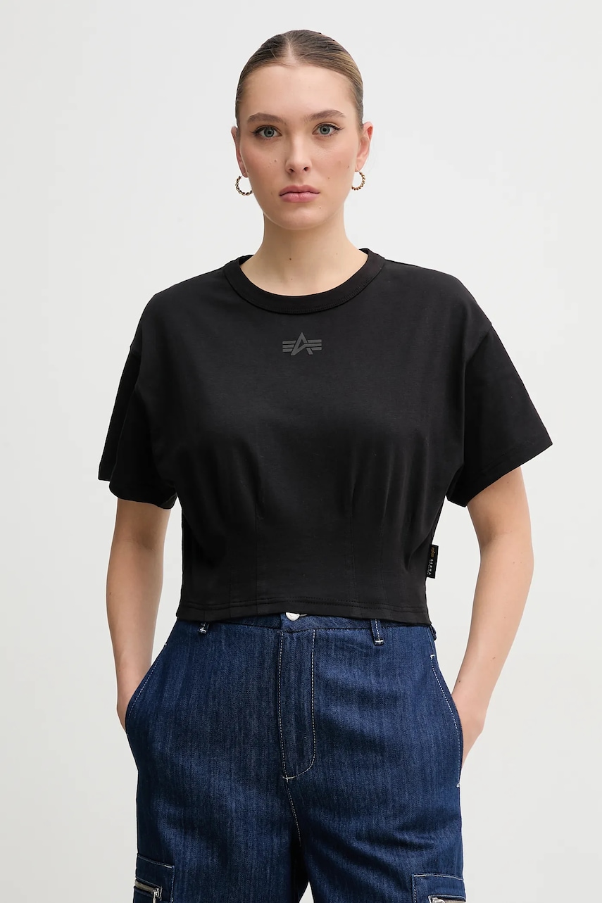 Alpha Industries  Bavlněné tričko  Waisted