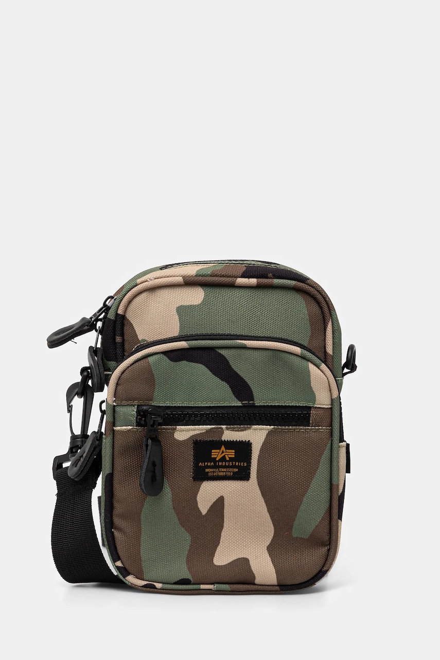 Alpha Industries  Ledvinka  Label Messenger Bag S