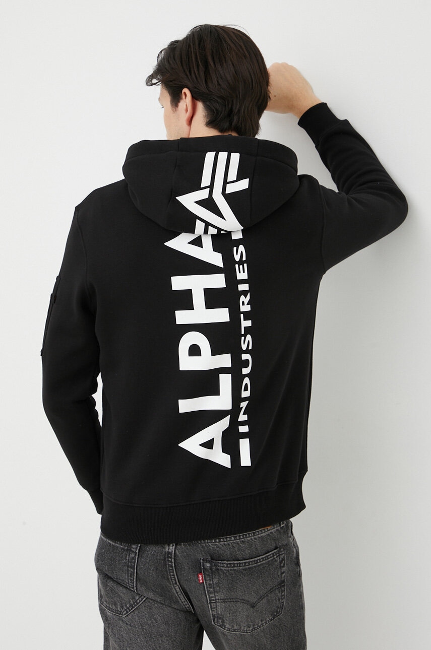Alpha Industries  Mikina  Backprint