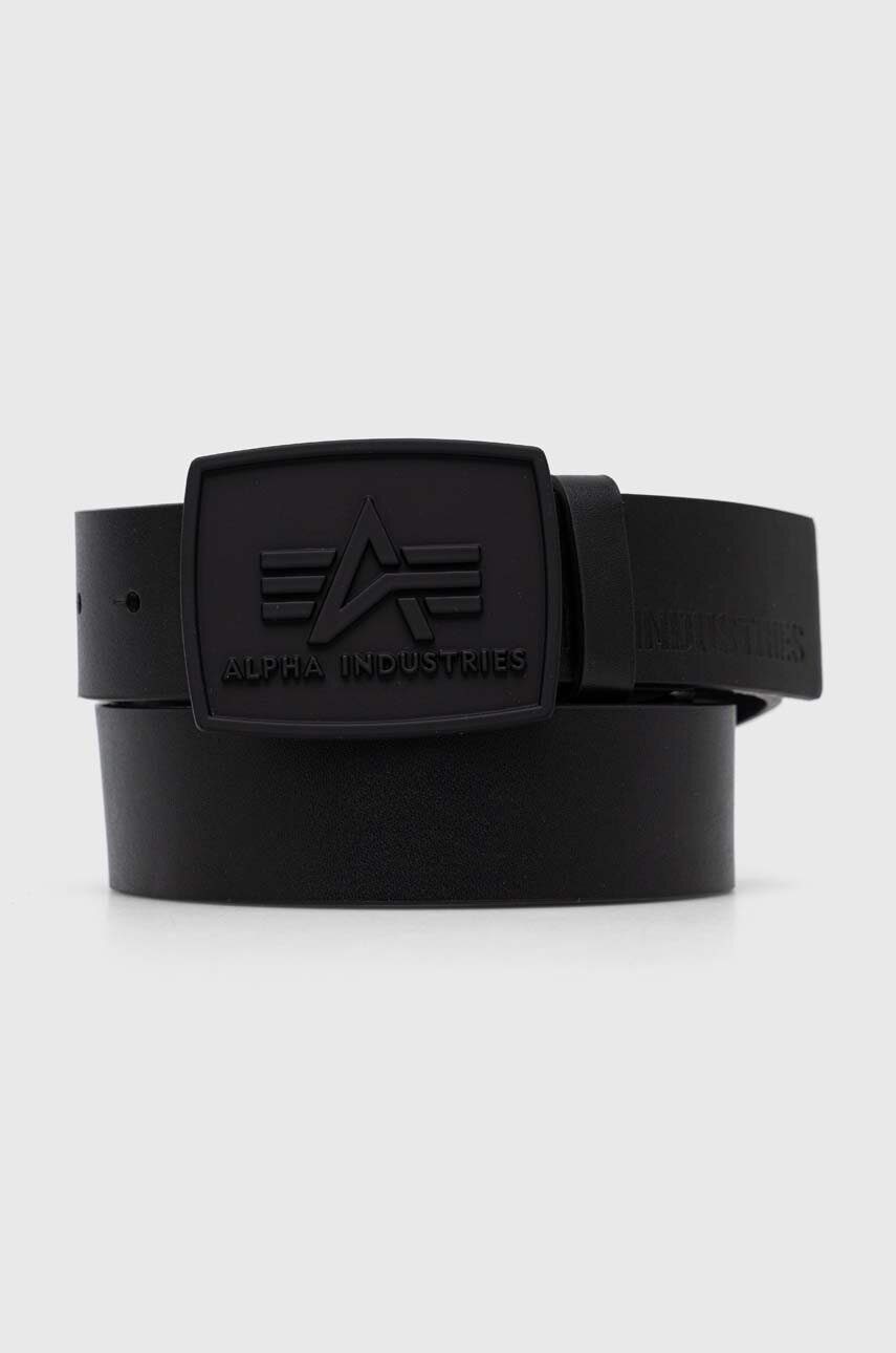 Alpha Industries  Pásek  All Black