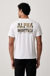 Alpha Industries  tričko pánské bavlněné Dripping Camo Backprint