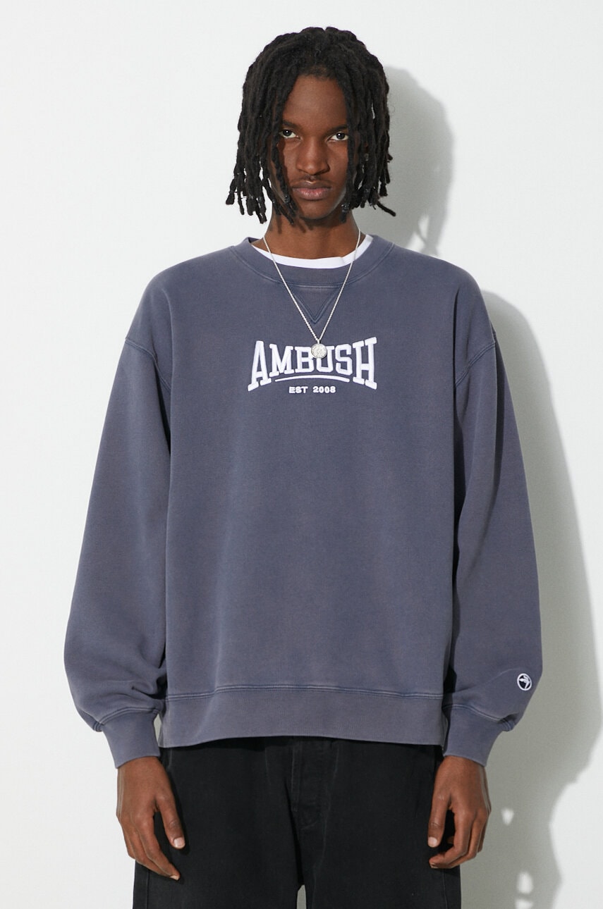 Ambush  Bavlněná mikina  Graphic Crewneck Insignia