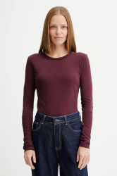 American Vintage bavlněné tričko s dlouhým rukávem