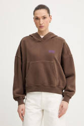 American Vintage mikina s kapucí dámská bavlněná