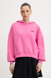 American Vintage mikina s kapucí dámská bavlněná