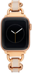 Anne Klein Ocelový tah pro Apple Watch 38/40/41 mm - Rosegold WK/1020RGBH