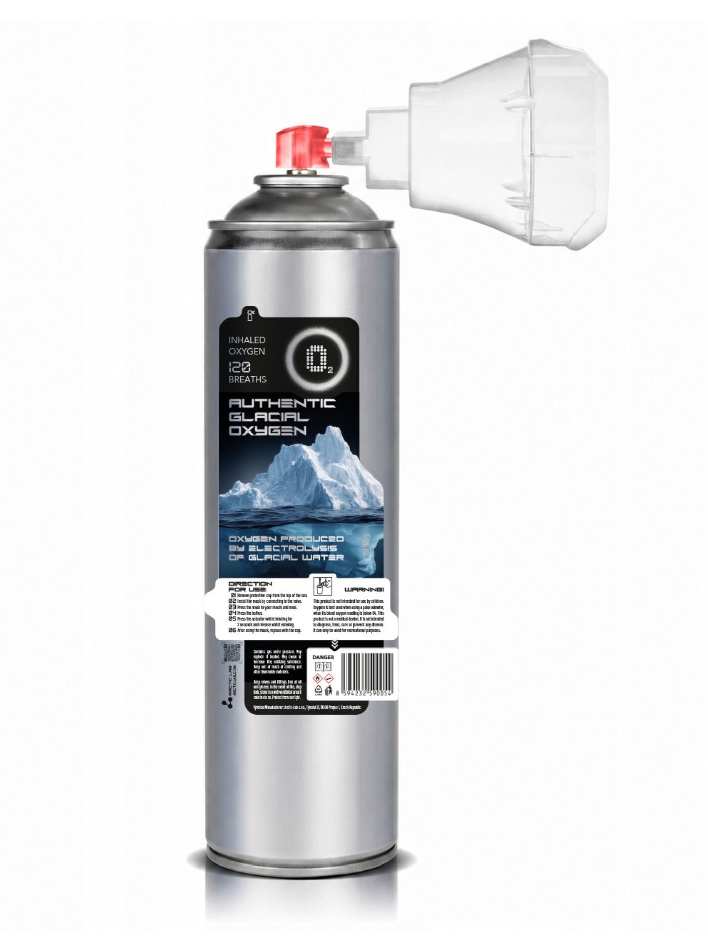 Arctic lab o₂ Glacial Oxygen 14 L | Objem 14 L