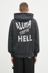 Aries  Bavlněná mikina  Faded Aloha From Hell Hoodie