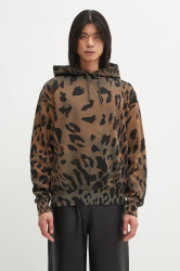 Aries  Bavlněná mikina  Leopard Hoodie