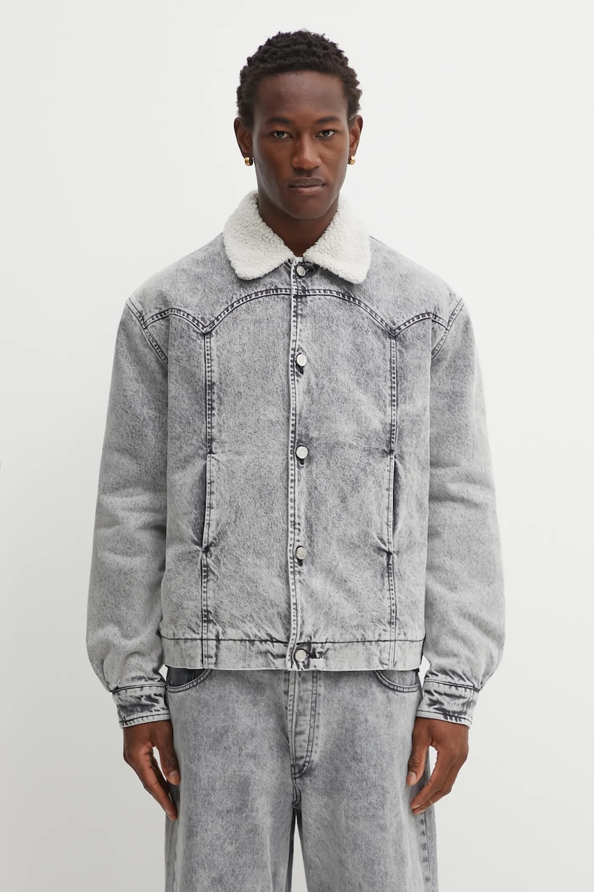 Aries  Džínová bunda  Sherpa Denim Car Coat