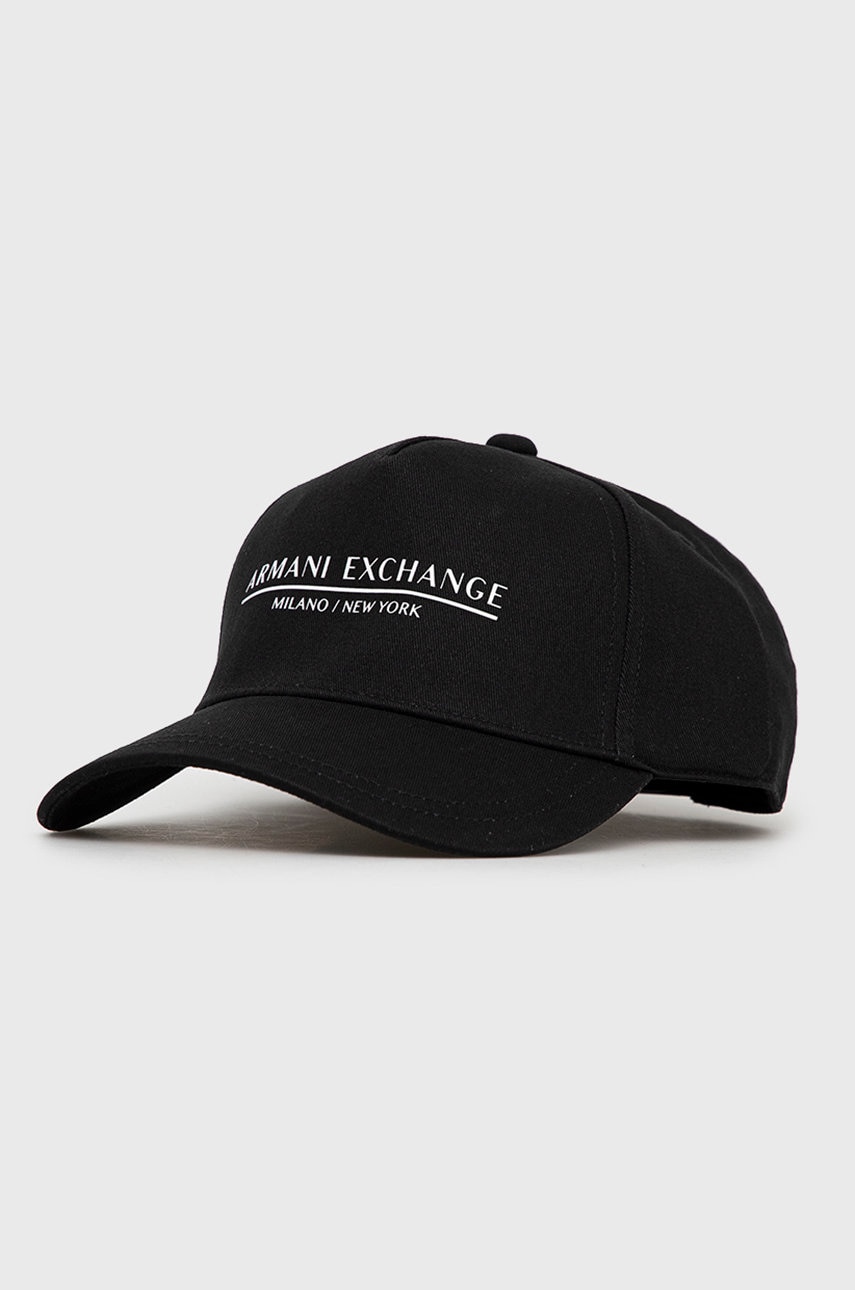 Armani Exchange  Bavlněná čepice