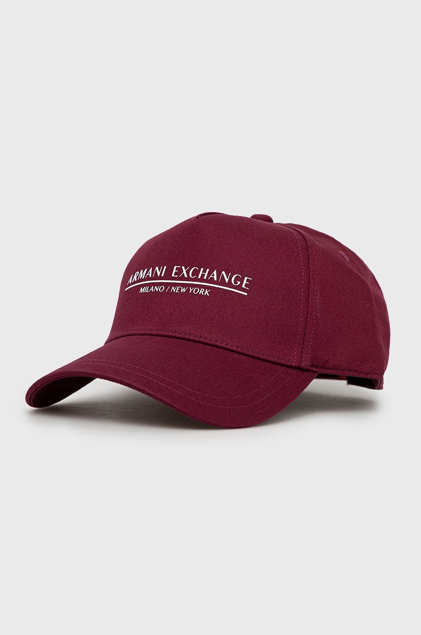 Armani Exchange  Bavlněná čepice