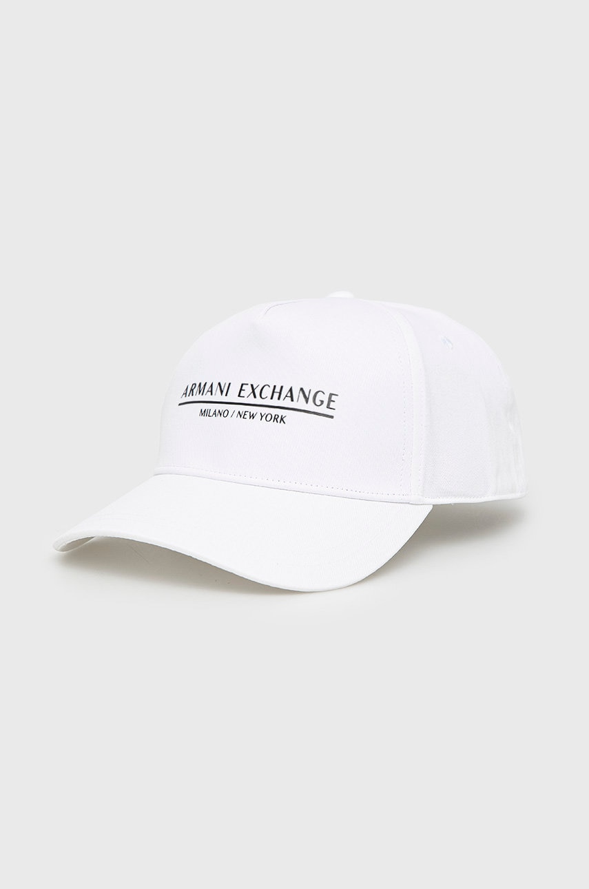Armani Exchange  Bavlněná čepice