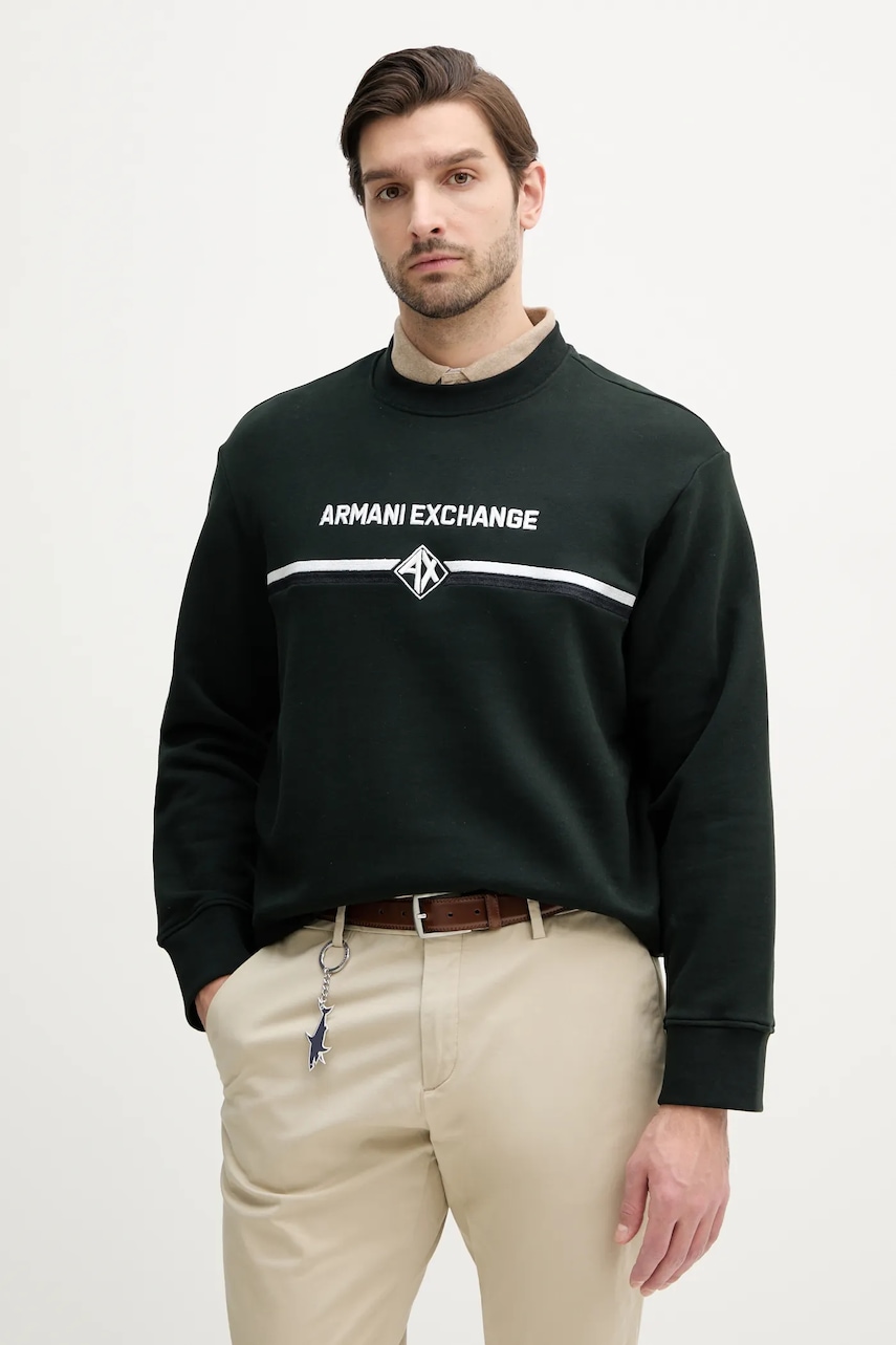 Armani Exchange  Bavlněná mikina