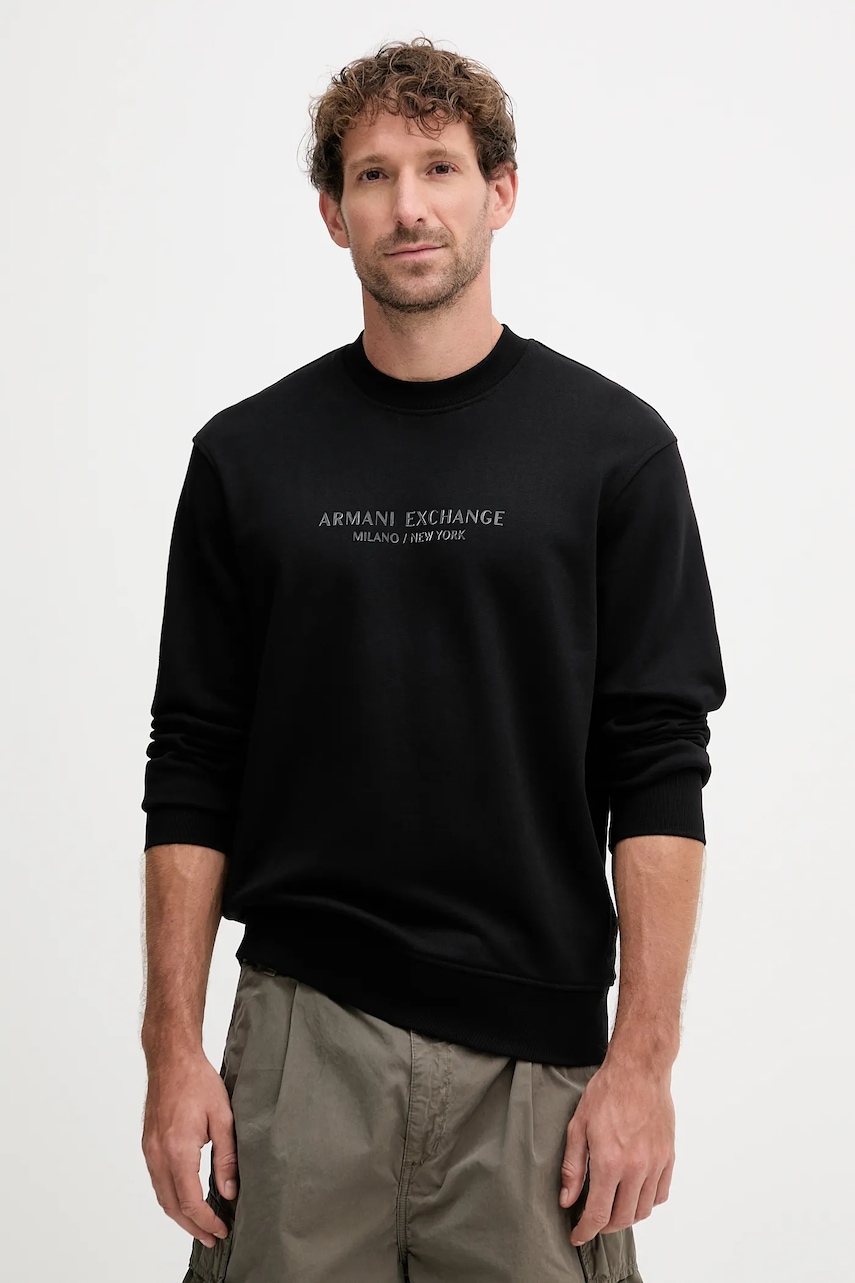 Armani Exchange  Bavlněná mikina