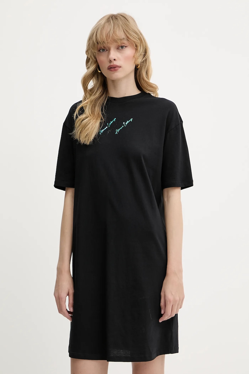 Armani Exchange  Bavlněné šaty