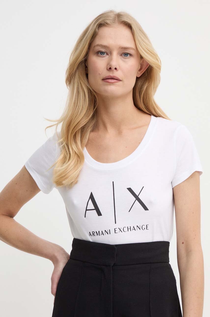 Armani Exchange  Bavlněné tričko