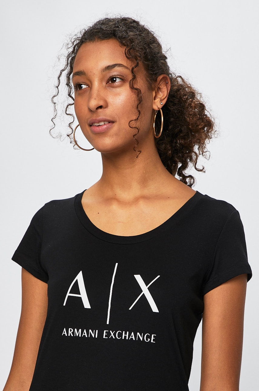 Armani Exchange  Bavlněné tričko